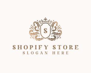 Shield Crown Boutique logo design