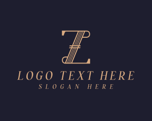 Accounting - Luxury Trading Letter Z logo design