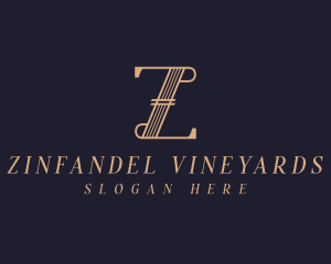 Luxury Trading Letter Z logo design