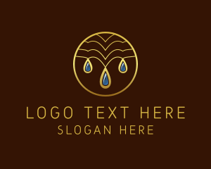 Jewelry Store - Gold Jewelry Ornament logo design