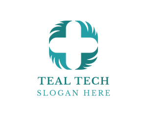 Medical Healthcare Cross logo design