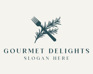 Gourmet Herb Restaurant logo design