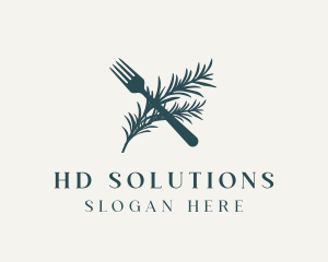 Gourmet Herb Restaurant logo design