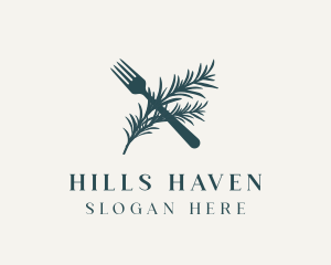 Gourmet Herb Restaurant logo design