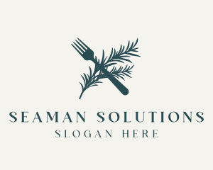 Gourmet Herb Restaurant logo design