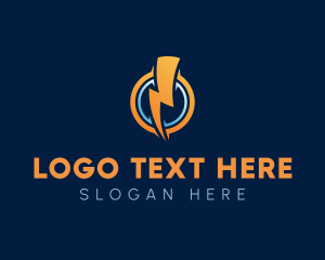 Logistics - Lightning Bolt Energy logo design