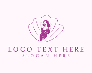 Clam - Goddess Skin Care Beauty logo design