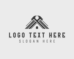 Tools - Remodeling Builder Hammer logo design