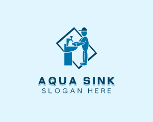 Sink - Human Handwashing Sink logo design