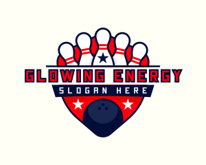 Bowling Pin Ball logo design