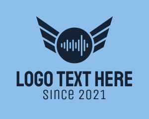 Interactive - Digital Music Media logo design
