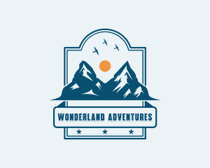 Mountain Summit Peak logo design