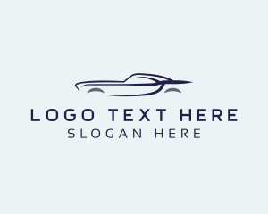 Race - Racing Sports Car logo design