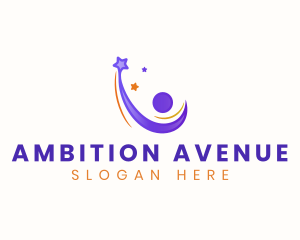 Ambition - Human Organization Leader logo design