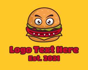 Restaurant - Monster Burger Restaurant logo design