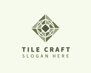 Green Floor Tile logo design