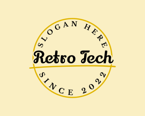 Retro Fashion Business logo design