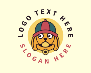 Doggo - Dog Baseball Cap logo design