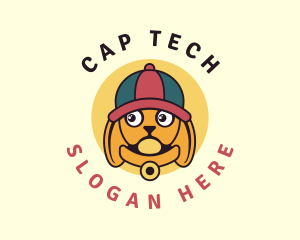 Cap - Dog Baseball Cap logo design