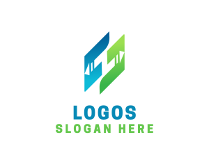 Modern Logistics Arrow Logo