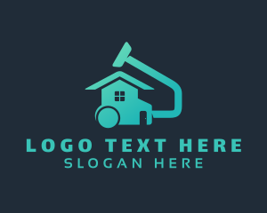 Vacuum - Vacuum House Cleaning logo design