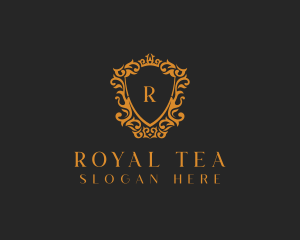 Royal Shield Fashion Boutique logo design