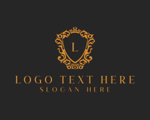 Elegant - Royal Shield Fashion Boutique logo design