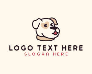 Child - Pet Dog Heart logo design