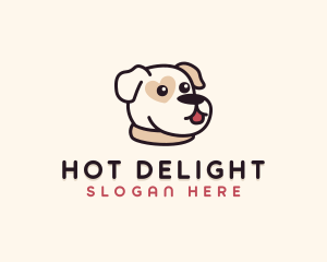 Pet Dog Heart logo design