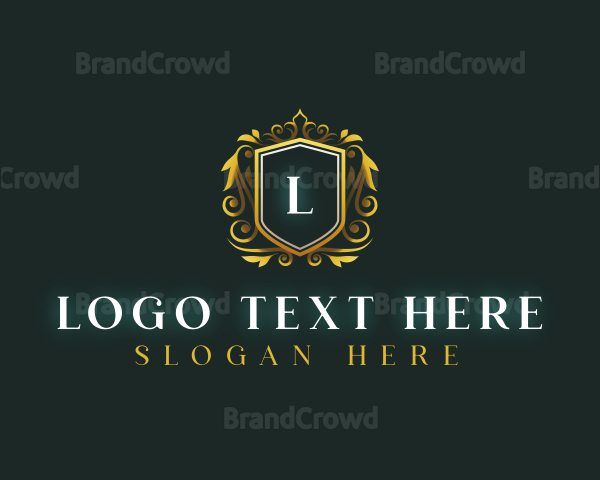 Elegant Shield Royalty Logo