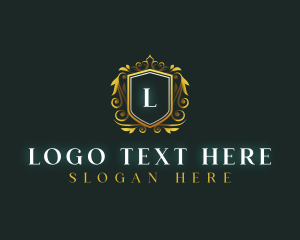 Academy - Elegant Shield Royalty logo design