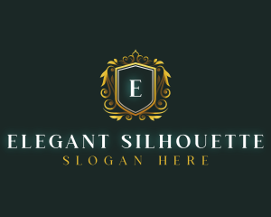 Elegant Shield Royalty logo design