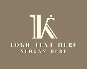 Professional Company Firm Letter K logo design
