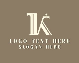 Home Depot - Professional Company Firm Letter K logo design