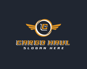 Automotive Wing Logistics logo design