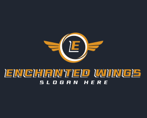 Automotive Wing Logistics logo design