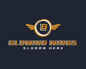 Automotive Wing Logistics logo design