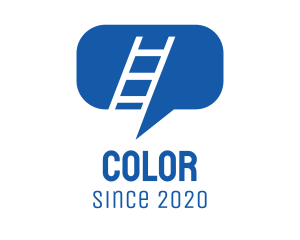 Learning - Communication Chat Ladder logo design