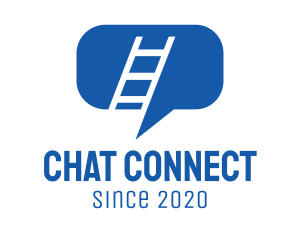 Chatting - Communication Chat Ladder logo design