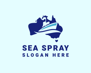 Australian Naval Ship logo design