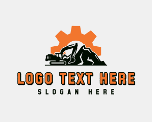 Mining - Excavation Demolition Builder logo design