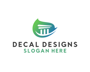  Business Building Pillar logo design