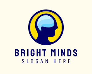 Science - Human Mind Thinking logo design