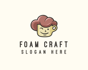 Foam - Mother Coffee Cup logo design