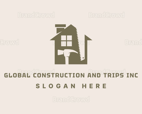 Repair Construction Tools Logo