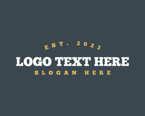 Wordmark - Generic Urban Brand logo design