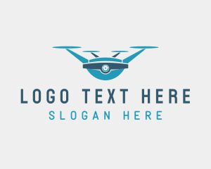 Drone - Aerial Drone Flight logo design