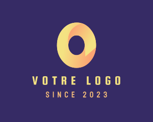 Modern Professional Letter O logo design