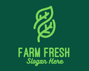 Fresh Organic Farm  logo design