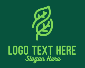 Leaf - Fresh Organic Farm logo design